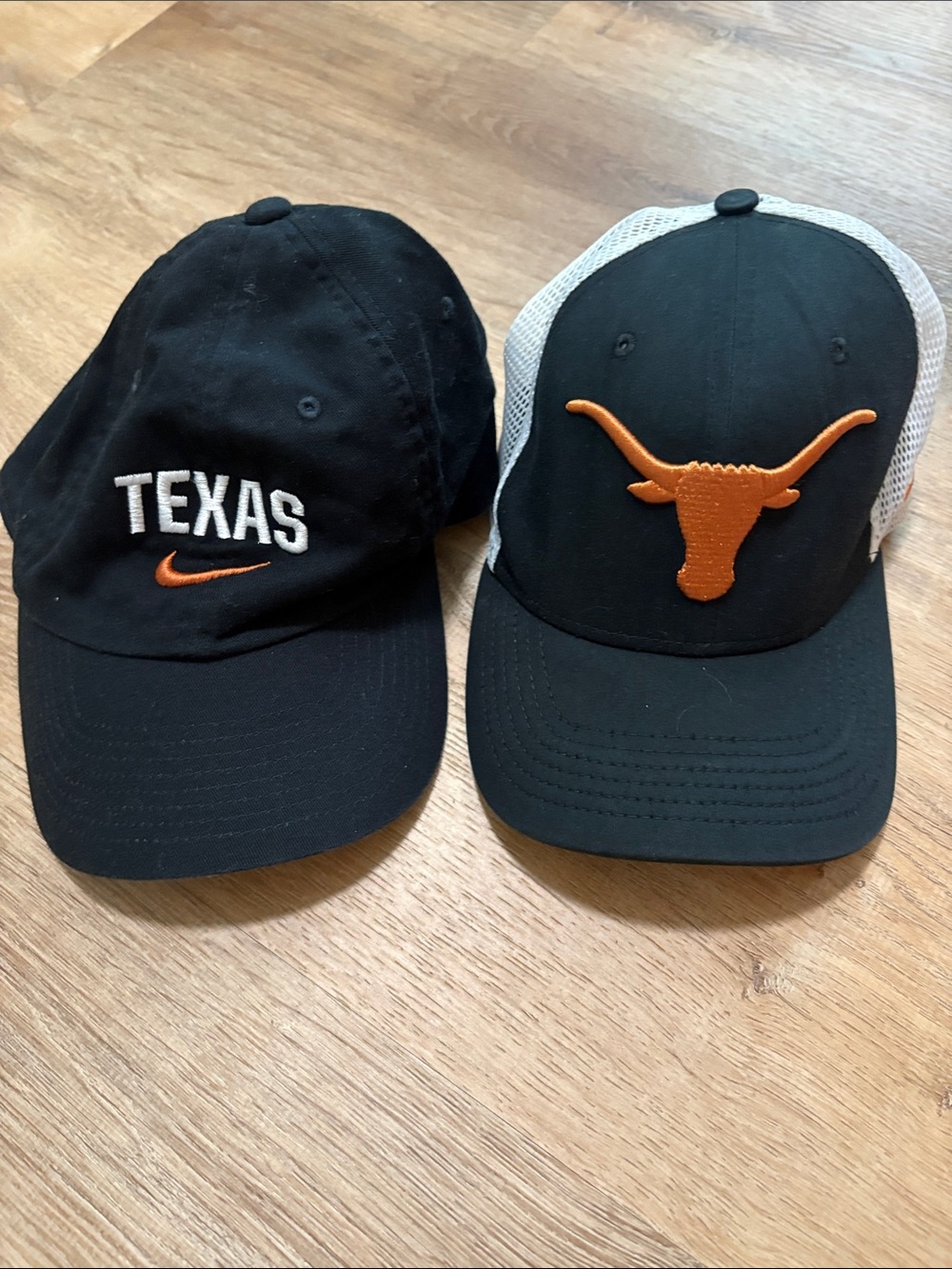 2 Nike Adult Texas Longhorns Anthracite Rise Logo Trucker Hat/Cap